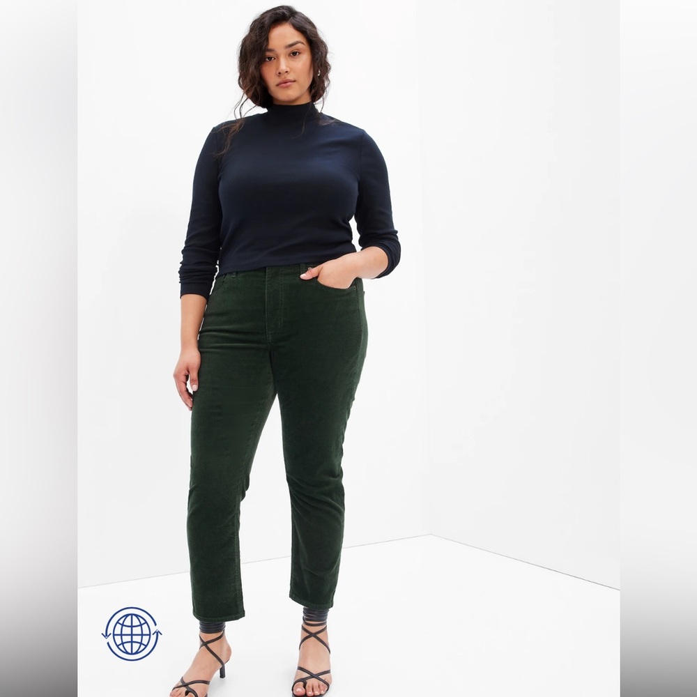 Gap Vintage High Rise Slim Corduroy Pants Size 6R